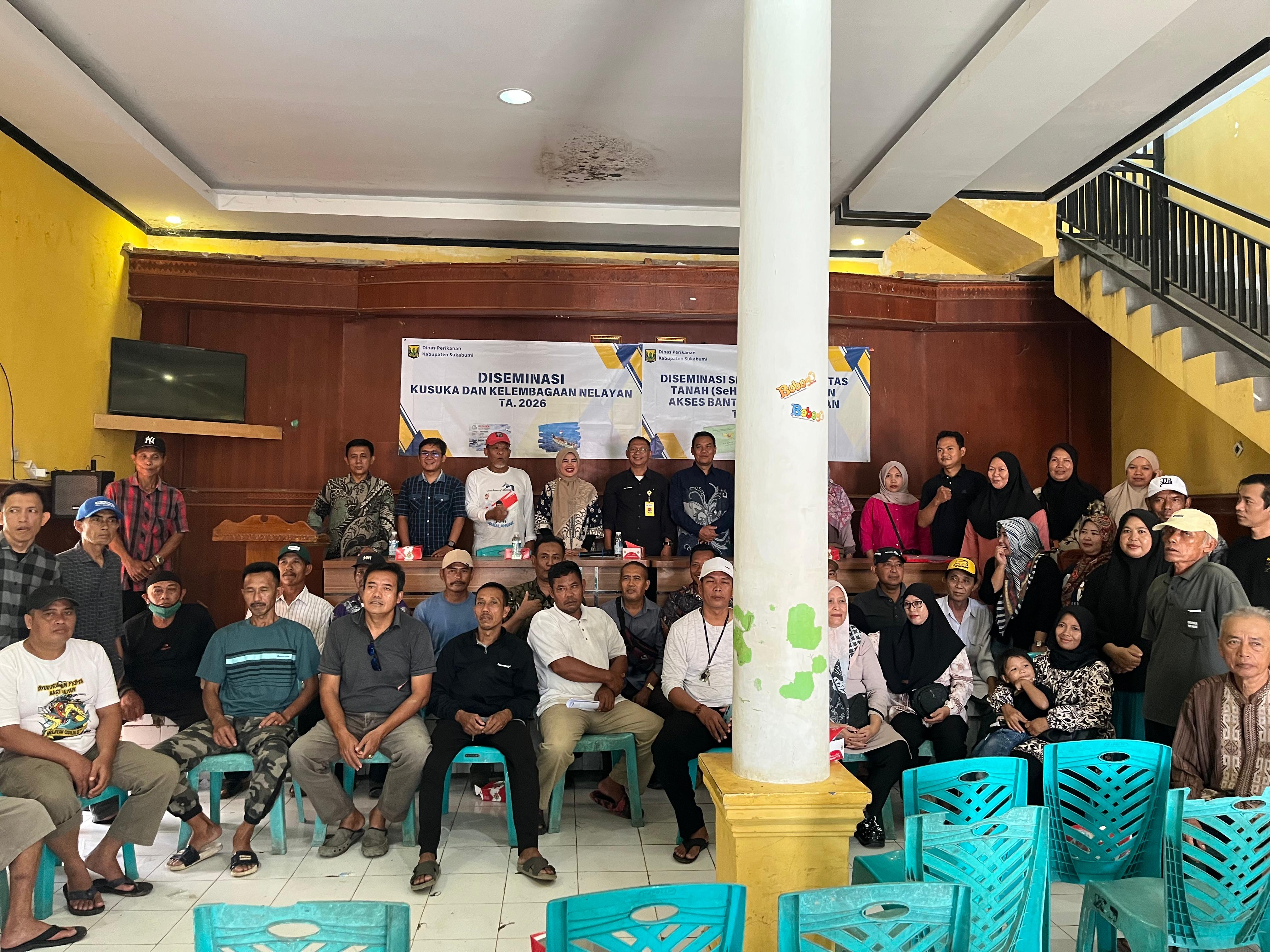 Diseminasi Sertifikat Hak Atas Tanah (SEHAT) Nelayan dan Akses Bantuan Permodalan bagi Nelayan